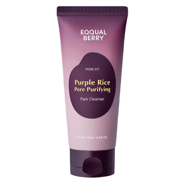EQQUALBERRY - Purple Rice Pore Purifying Pack Cleanser (130g)