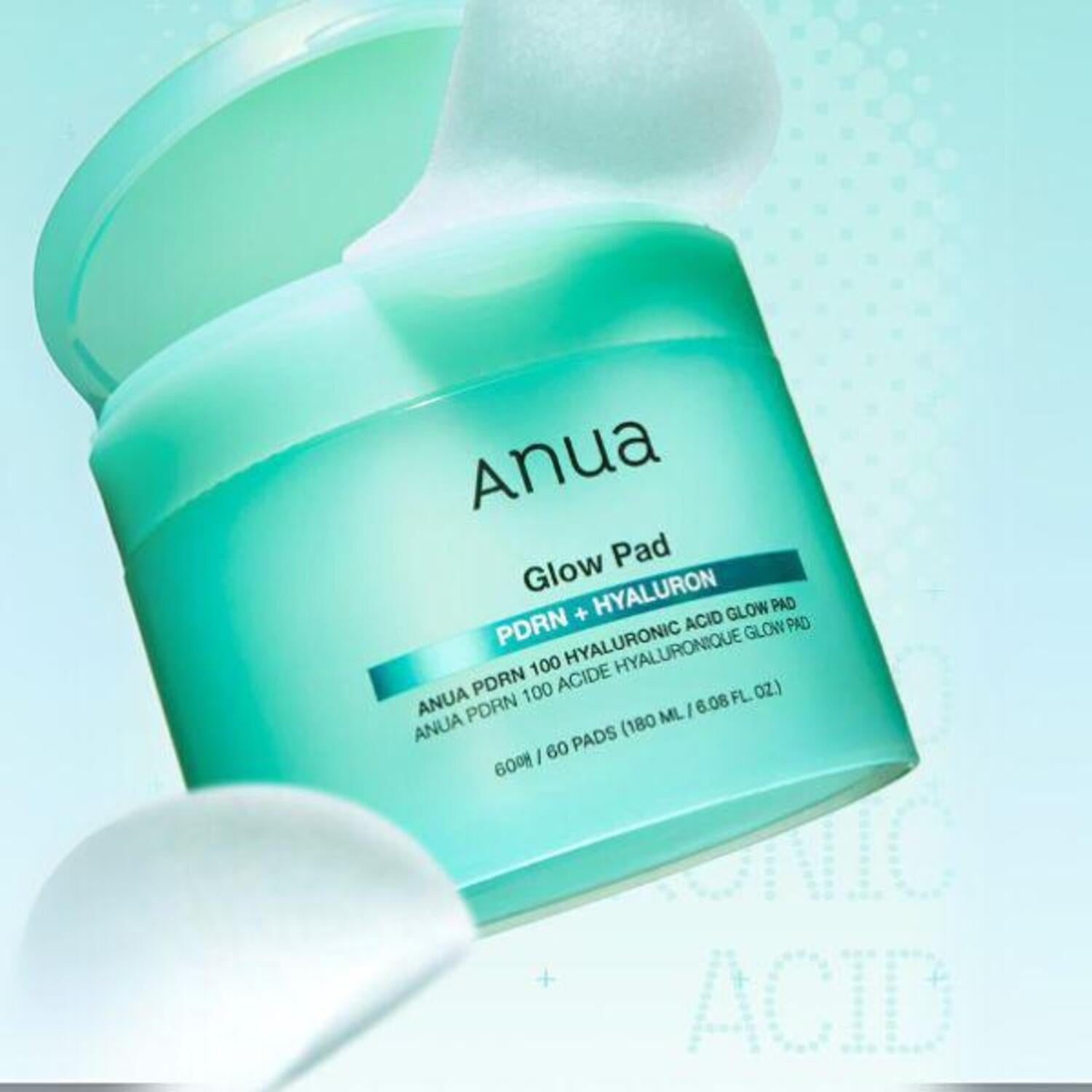 Anua - PDRN Hyaluronic Glow Pad [180ml (60ea)]