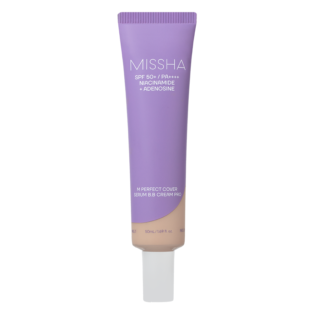 Missha - M Perfect Cover Serum B.B Cream Pro #21 Light Beige (50ml)