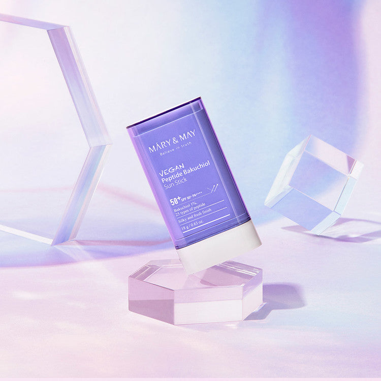 Mary&May - Vegan Peptide Bakuchiol Sun Stick SPF50+ PA++++ [18g]