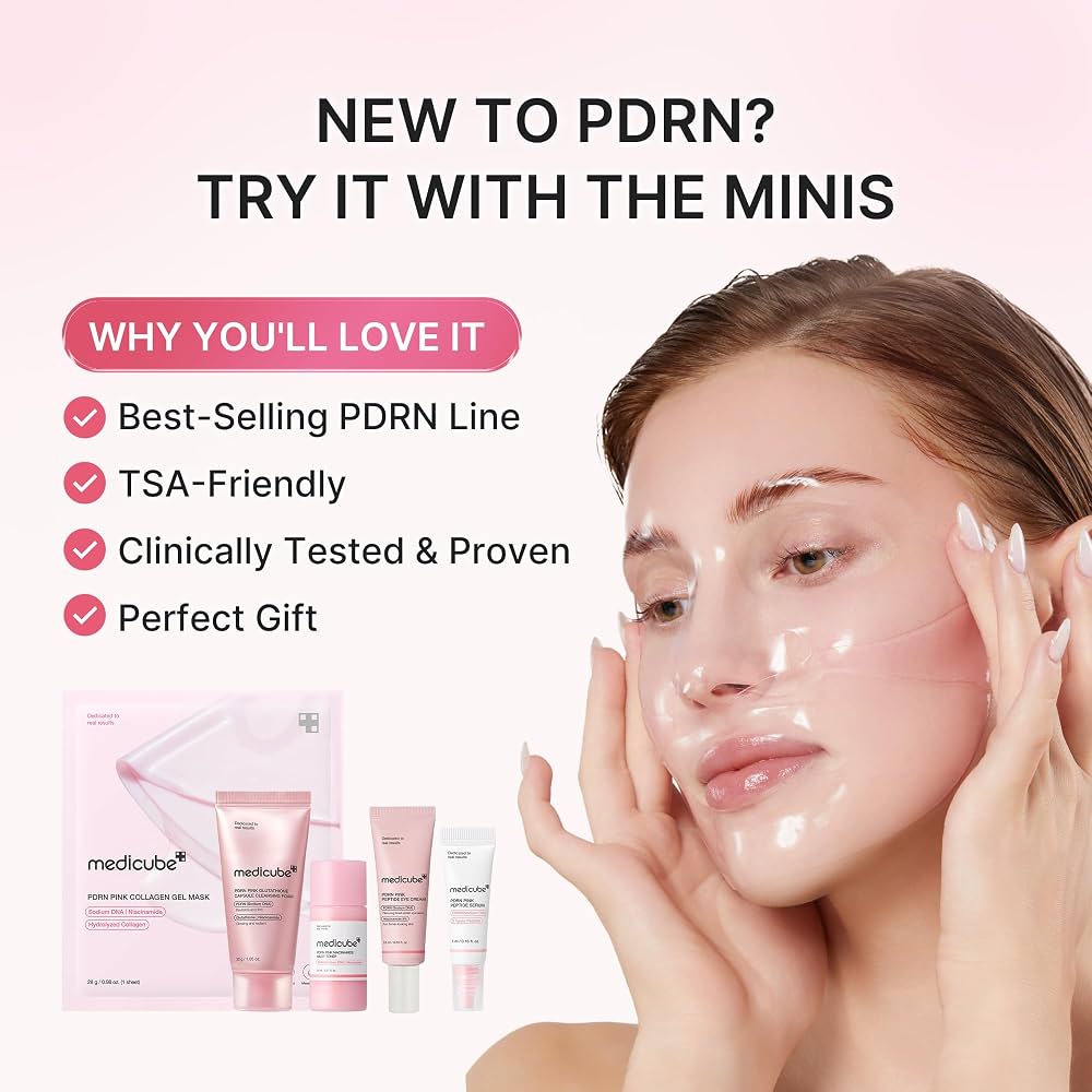 Medicube - PDRN Glow Essentials Kit Mini Skincare Travel Set