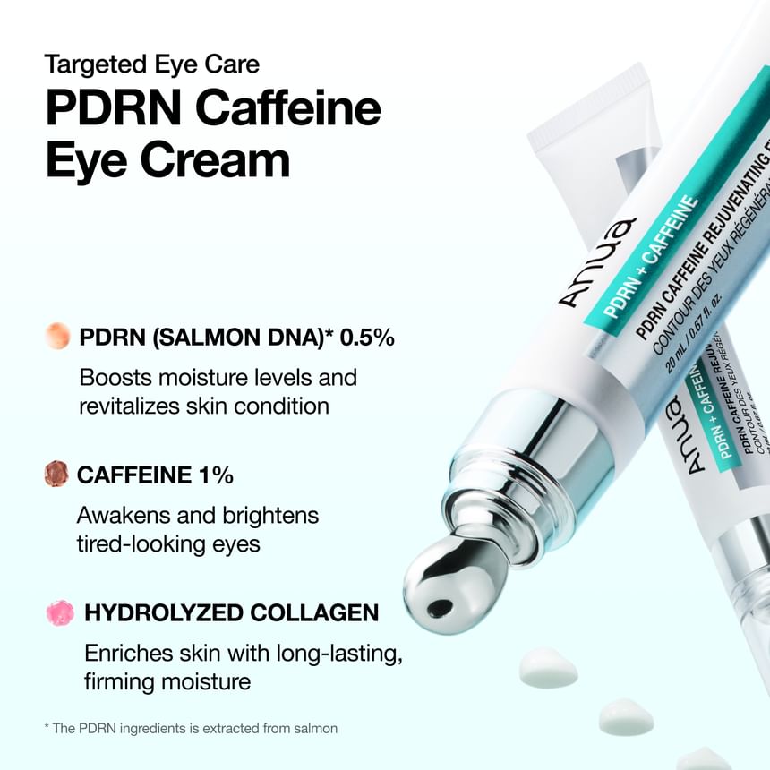 Anua - PDRN Caffeine Rejuvenating Eye Cream (20ml)