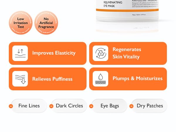 Genabelle - PDRN 360 Rejuvenating Eye Mask [70ea, 100ml]