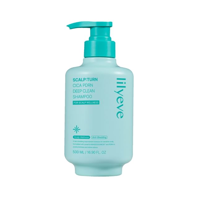 lilyeve - Scalp:Turn Cica PDRN Deep Clean Shampoo [500ml]