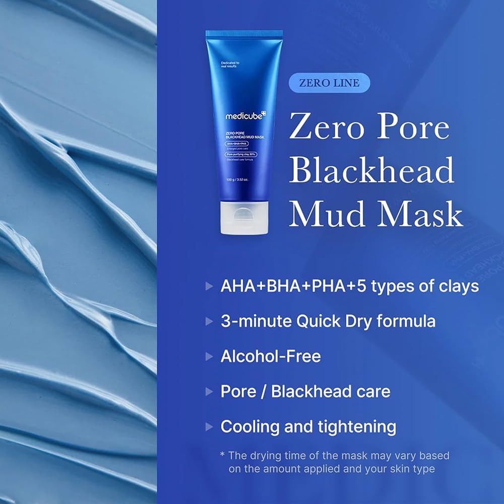 Medicube - Zero Pore Blackhead Mud Mask (100g)