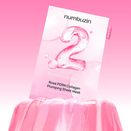 Numbuzin - No.2 Rose PDRN Collagen Plumping Sheet Mask [1ea]