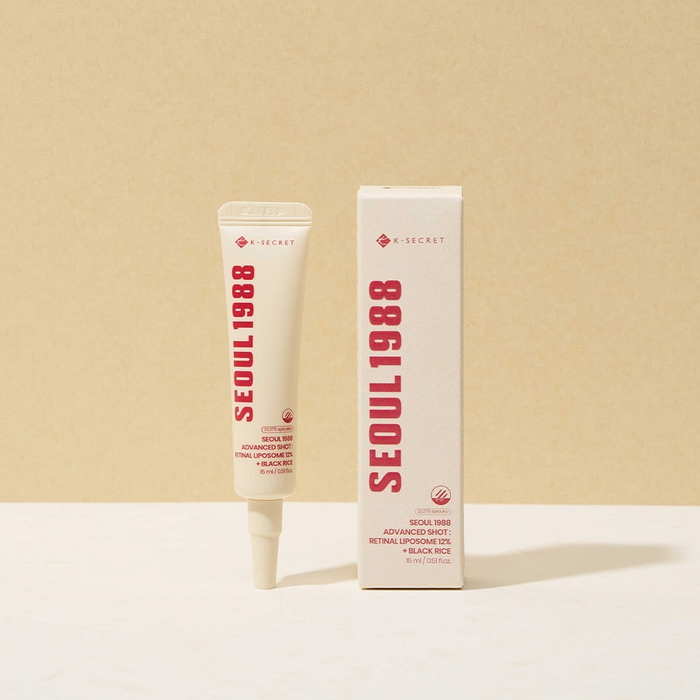 KSECRET - SEOUL 1988 Advanced Shot: Retinal Liposome 12% + Black Rice [15ml]