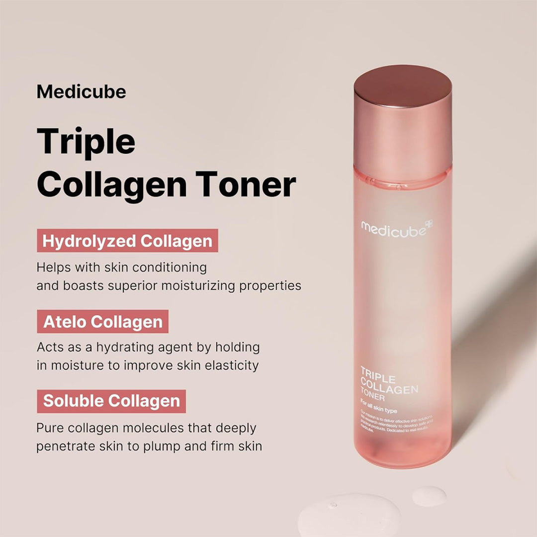 Medicube - [Renew] Triple Collagen Toner 4.0 (140ml)