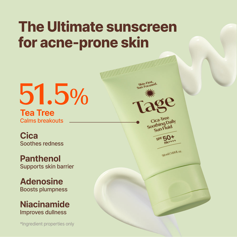 Tage - Cica-Tree Soothing Daily Sun Fluid [50ml]