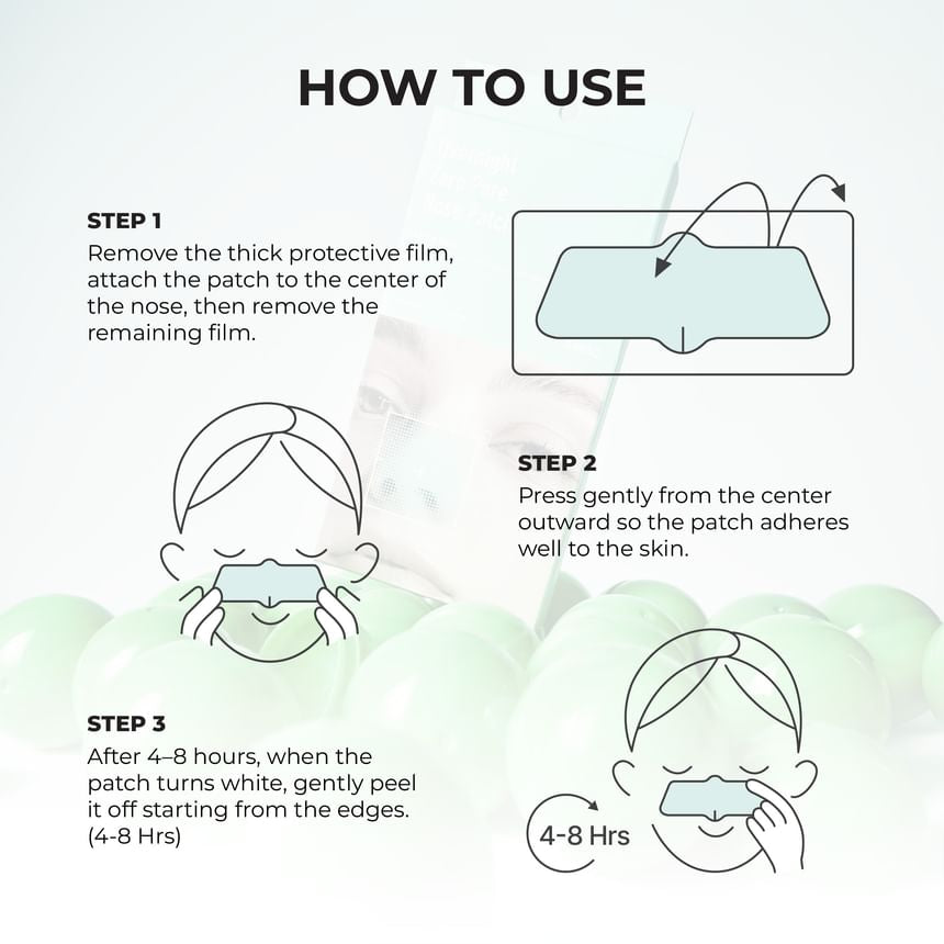 JUMISO - Overnight Zero Pore Nose Patch Set (10 Patches)