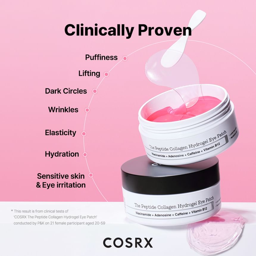 COSRX - The Peptide Collagen Hydrogel Eye Patch (60 Patches)