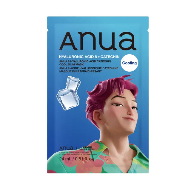 Anua - [KDH] Hyaluronic Acid Catechin Cool Slim Mask [1EA]