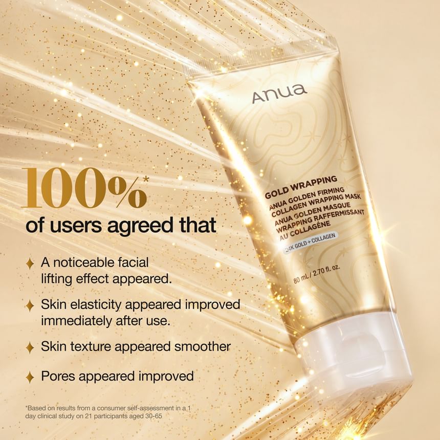 Anua - [KDH] Golden Firming Collagen Wrapping Mask (80ml)