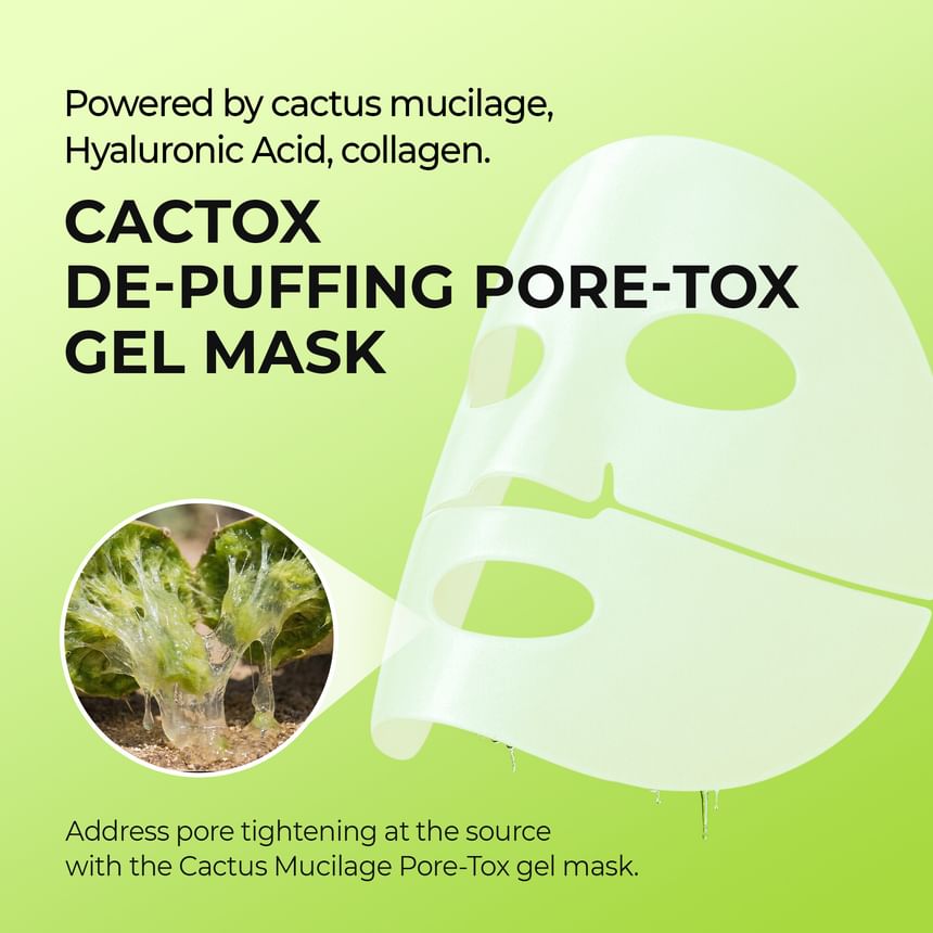 Dr.Melaxin - Cactox Jelly Cream Booster & Pore Relief Hydrogel Mask (1EA)