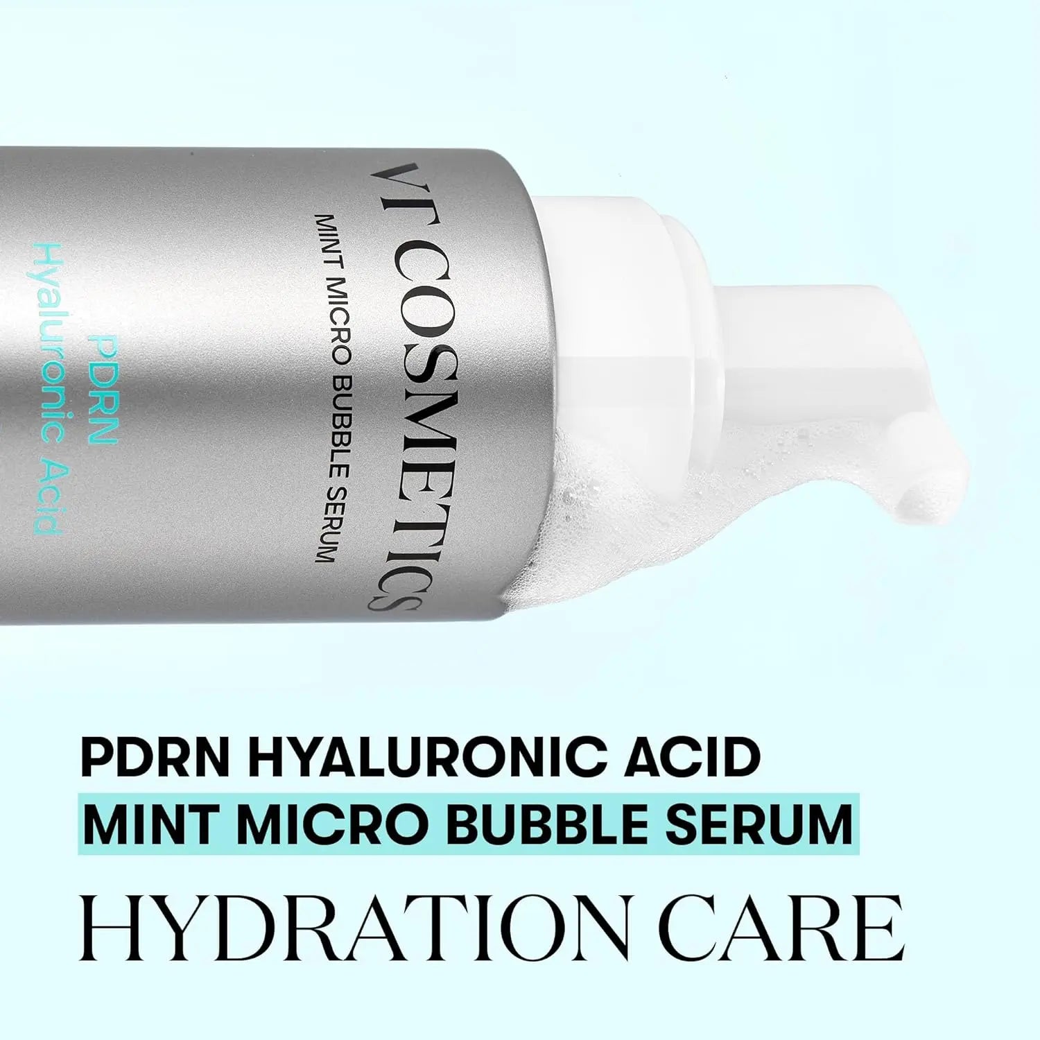 VT Cosmetics - PDRN Hyaluronic Acid Mint Micro Bubble Serum [70ml]