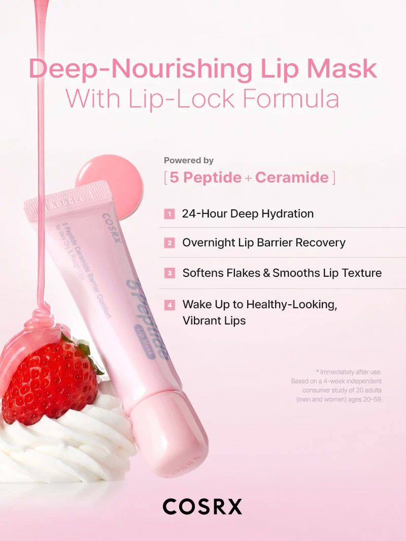 COSRX - 5 Peptide Ceramide Barrier Comfort Lip Mask (12ml)