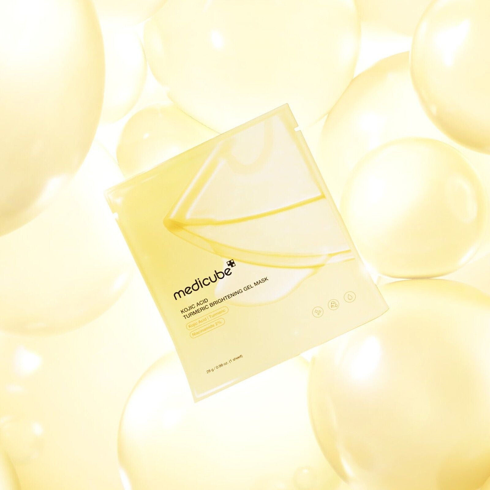 Medicube - Kojic Acid Turmeric Brightening Gel Mask (28g)