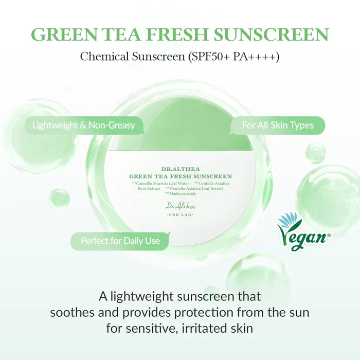 Dr. Althea - Green Tea Fresh Sunscreen (45ml)