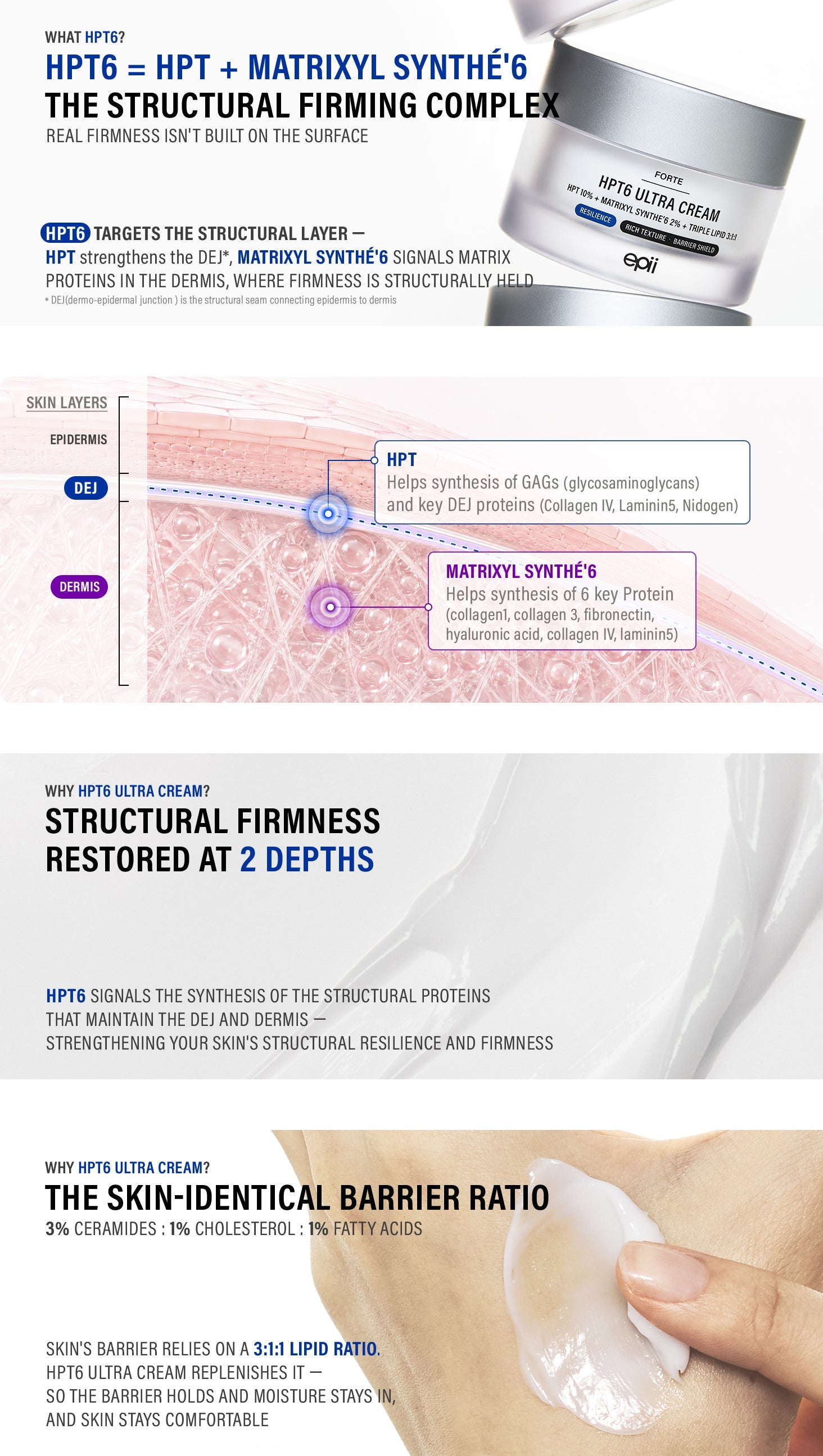 epii - HPT6 Ultra Cream 10% (50ml)