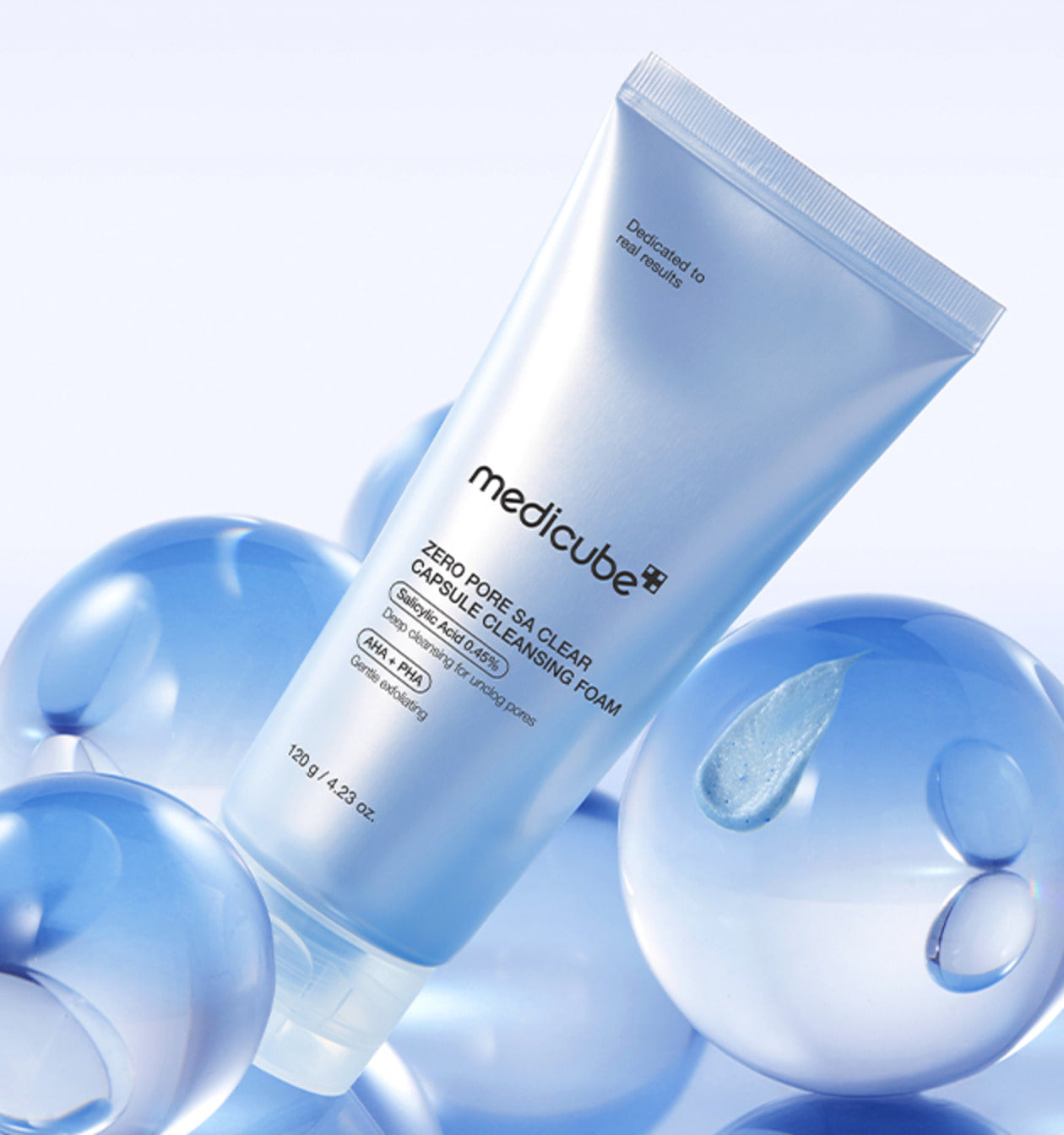 Medicube - Zero Pore SA Clear Capsule Cleansing Foam (120g)