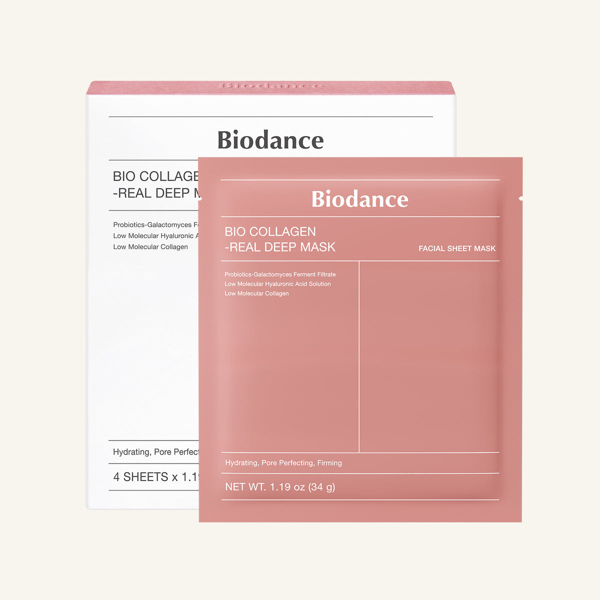 Biodance - Bio-Collagen Real Deep Mask [4ea]