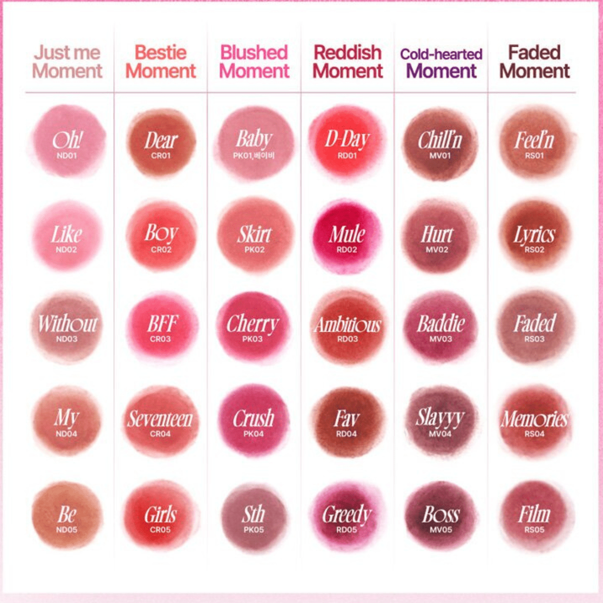 Fwee - [سلسلة مفاتيح] وعاء بودنغ ضبابي للشفاه والخدود MV03 Baddie (5 جرام)