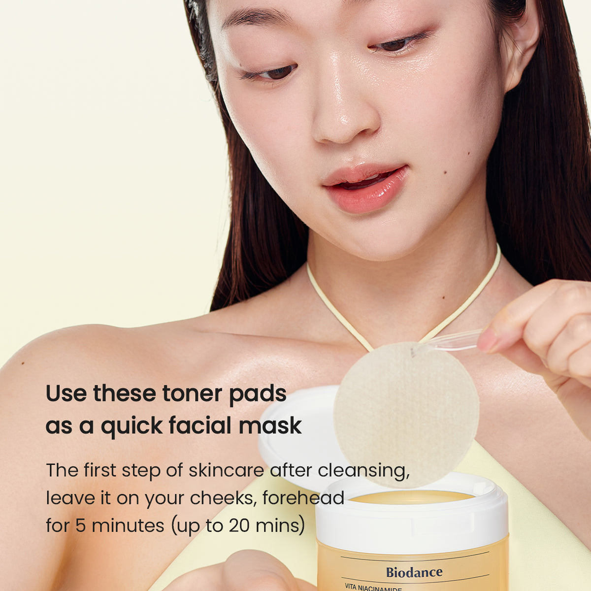 Biodance- Vita Niacinamide Gel Toner Pad [60ea]