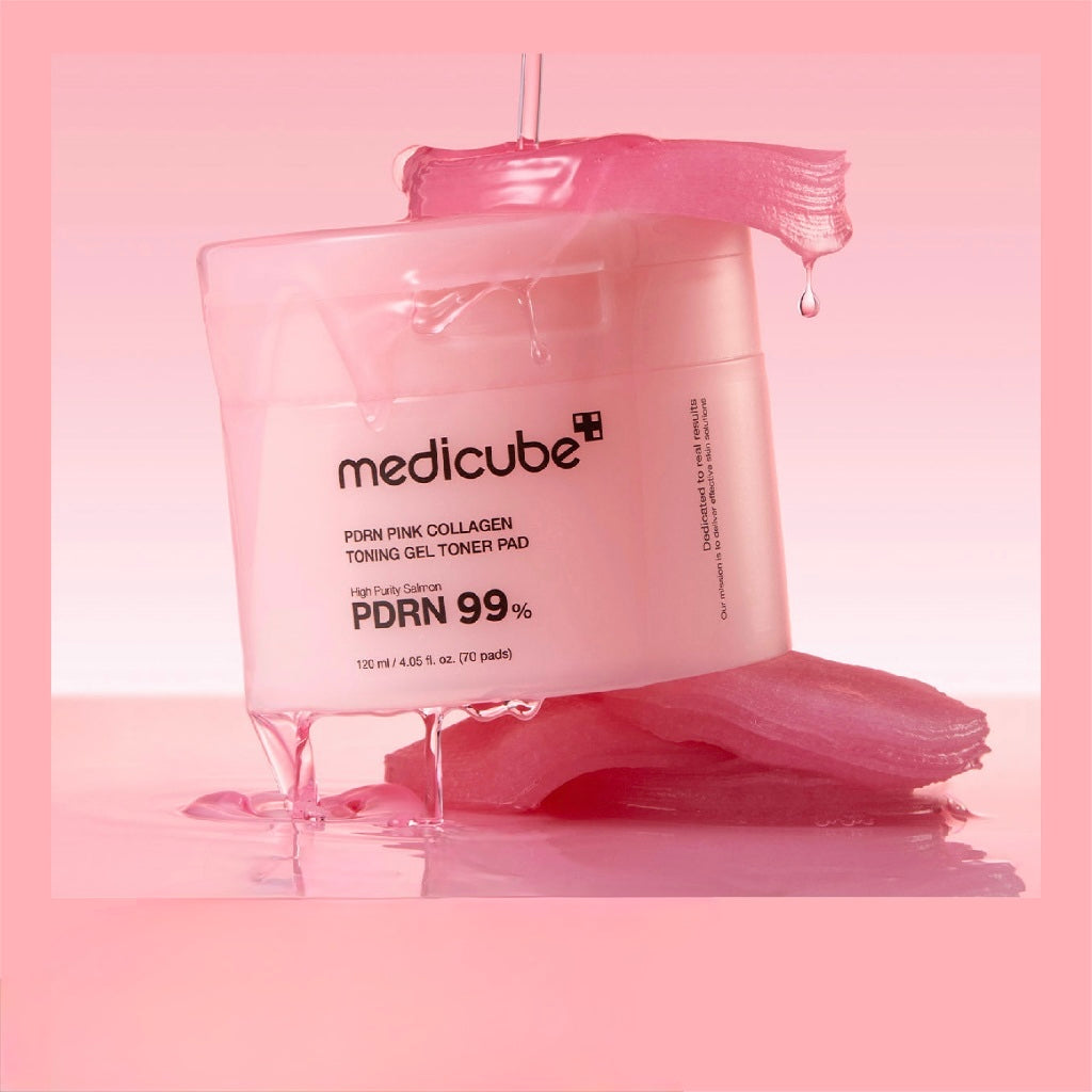 Medicube - PDRN Pink Collagen Toning Gel Toner Pad [70ea]
