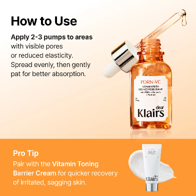 dear, Klairs - Vitamin PDRN Bouncy Pore Serum (35ml)