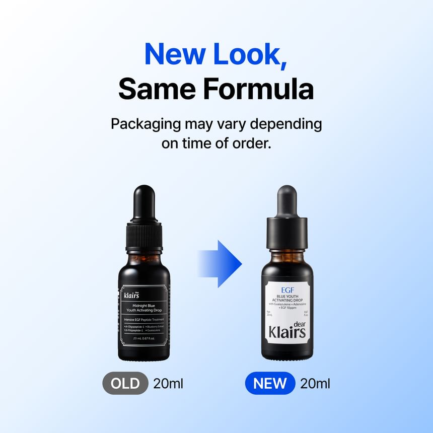 dear, Klairs - EGF Blue Youth Activating Drop (50ml)