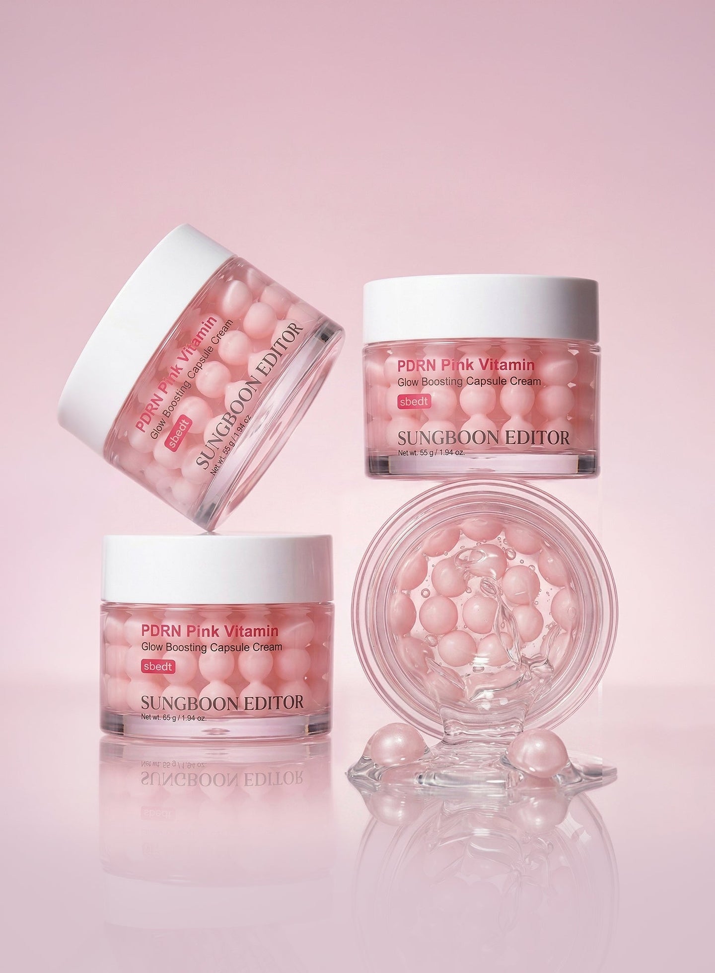 Sungboon Editor - PDRN Pink Vitamin Glow Boosting Capsule Cream [50ml]