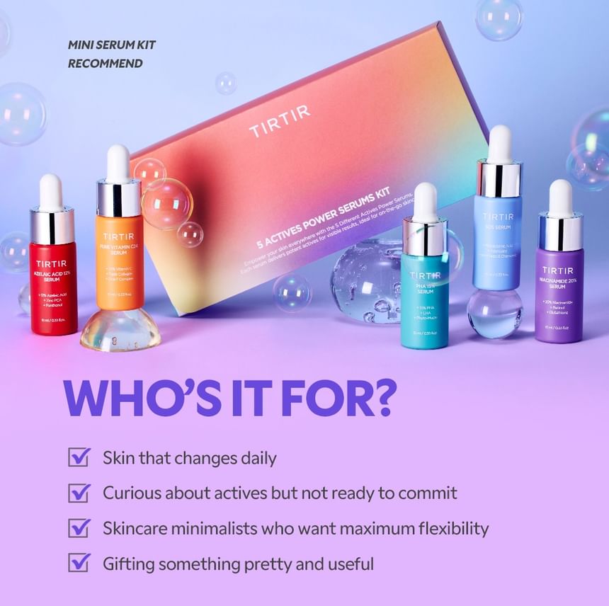 TIRTIR - 5 Actives Power Serums Kit [10ml*5EA]