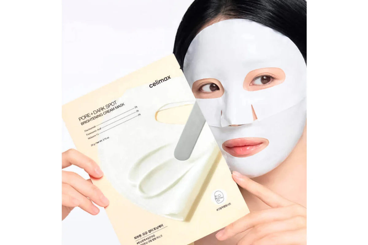 ⁠Celimax - Pore+Dark Spot Brightening Cream Mask [1EA]