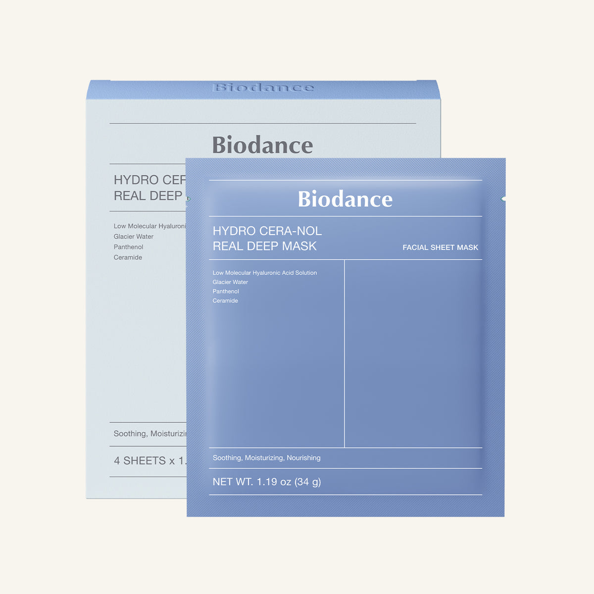Biodance - Hydro Cera-nol Real Deep Mask [4EA]