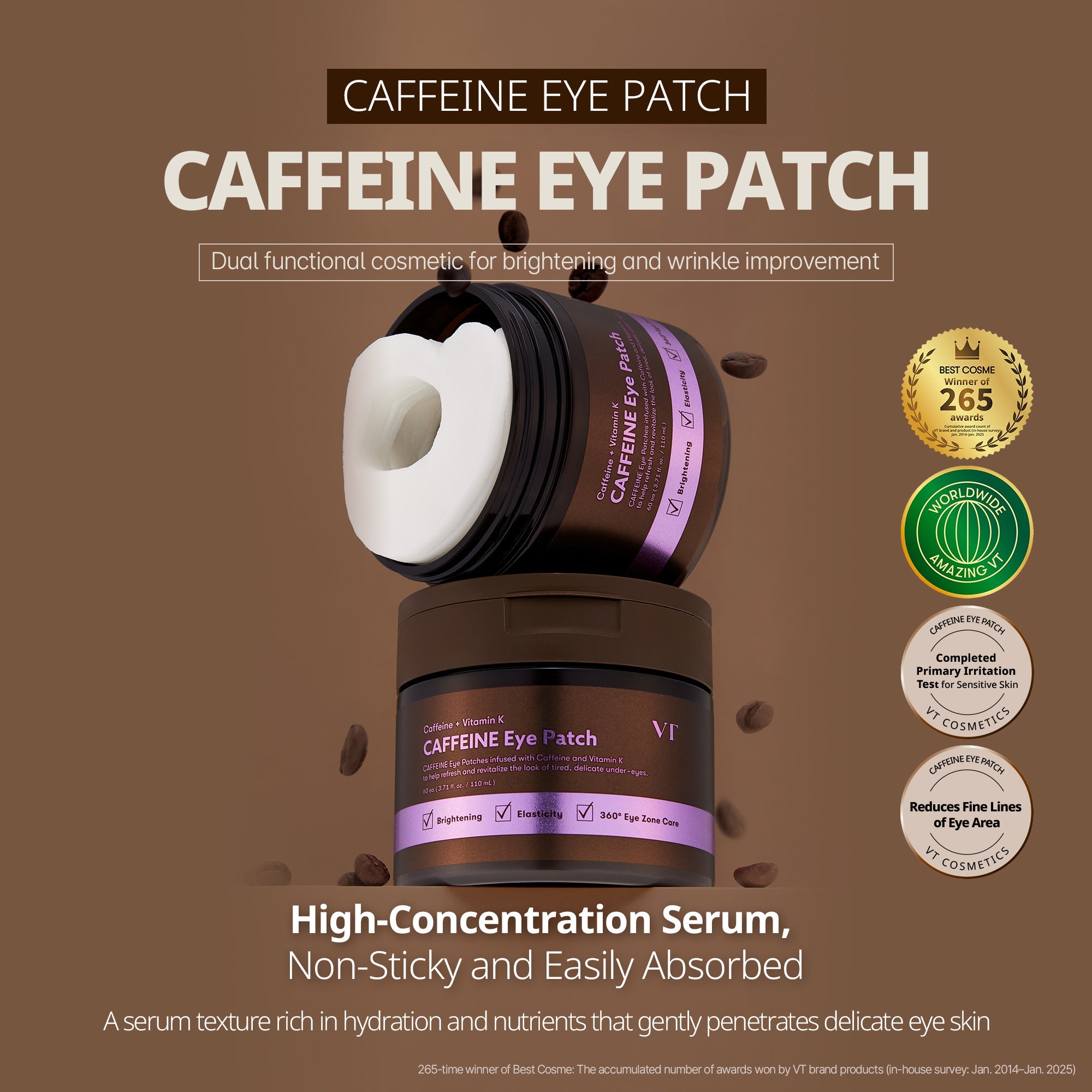 VT - Caffeine Eye Patch [60 patches]