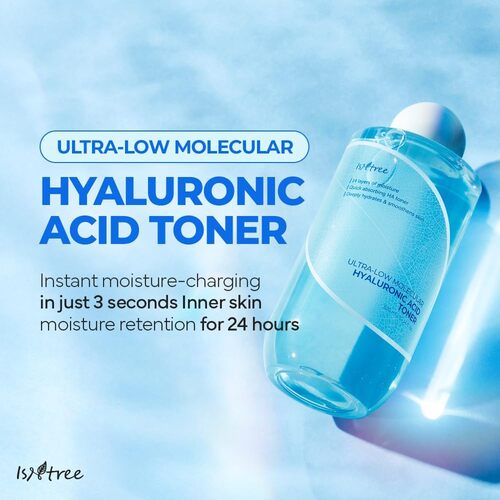 Isntree - Ultra-Low Molecular Hyaluronic Acid Toner [300ml]