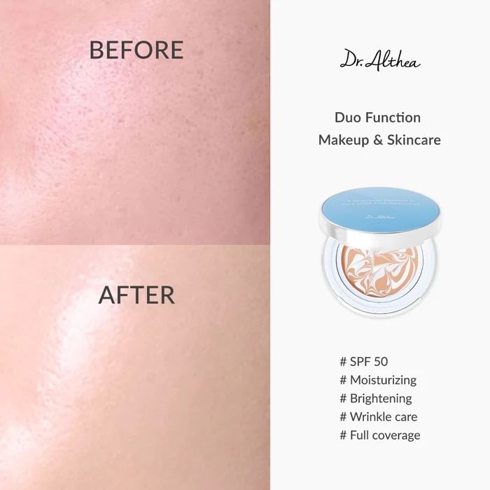Dr.Althea - Double Serum Balm Foundation #21 Rose Ivory (12g)