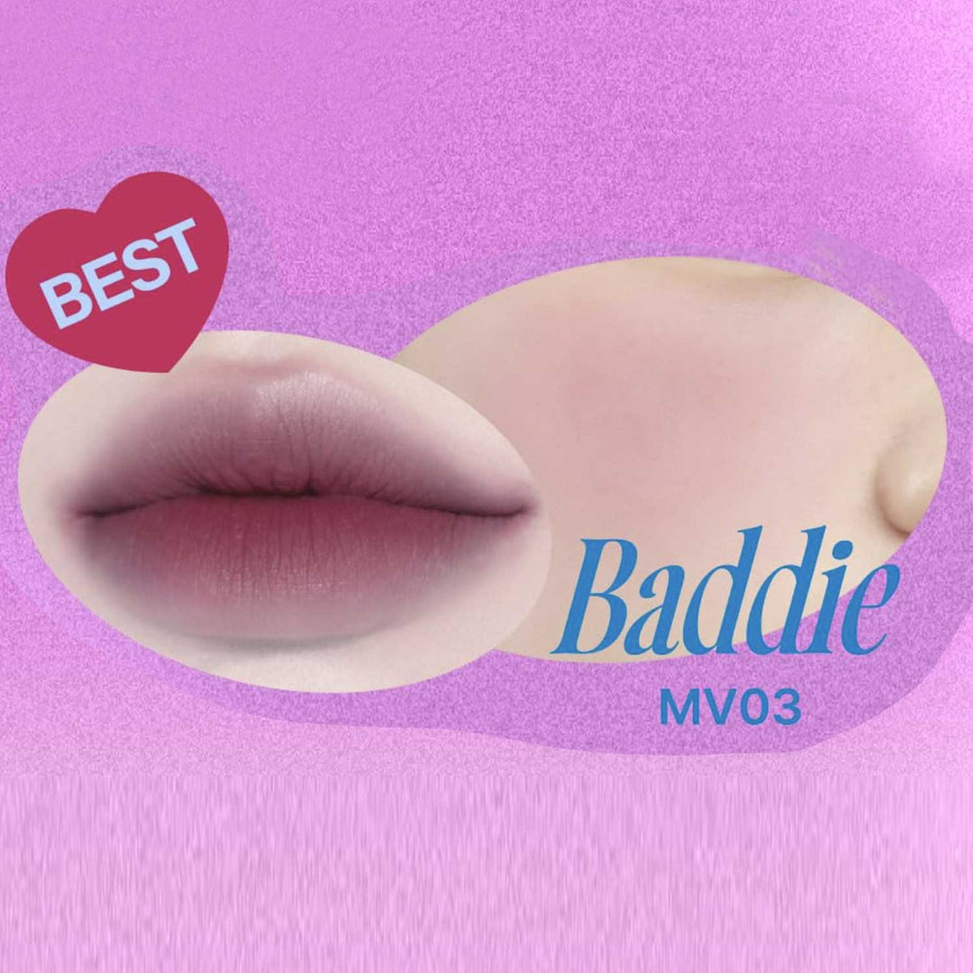 Fwee - [سلسلة مفاتيح] وعاء بودنغ ضبابي للشفاه والخدود MV03 Baddie (5 جرام)