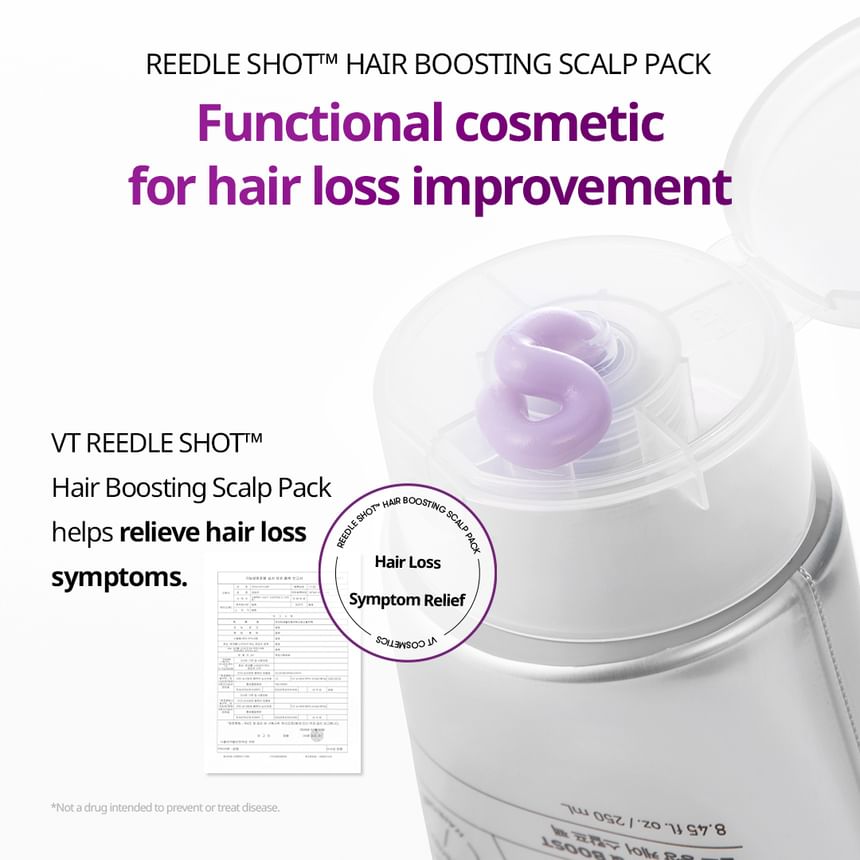 VT - Reedle Shot Hair Boosting Scalp Pack [250ml]