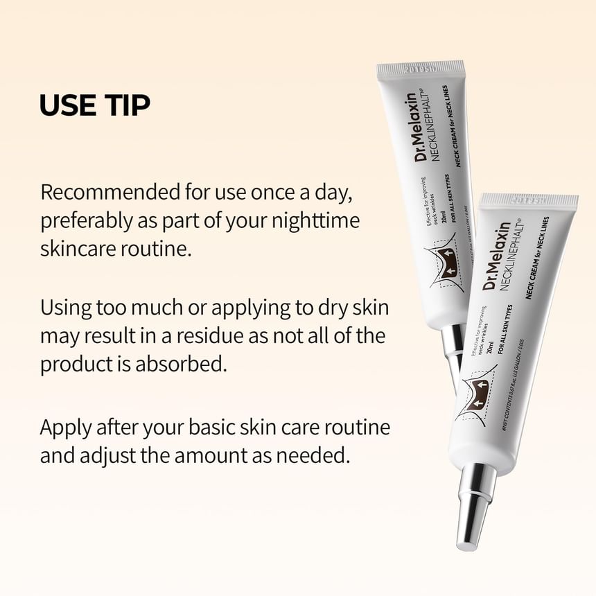 Dr.Melaxin - Necklinephalt Neck Cream [20ml]