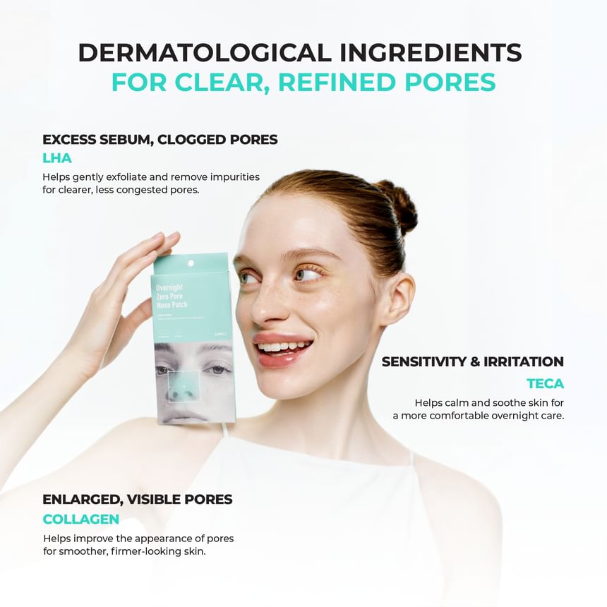 JUMISO - Overnight Zero Pore Nose Patch Set (10 Patches)