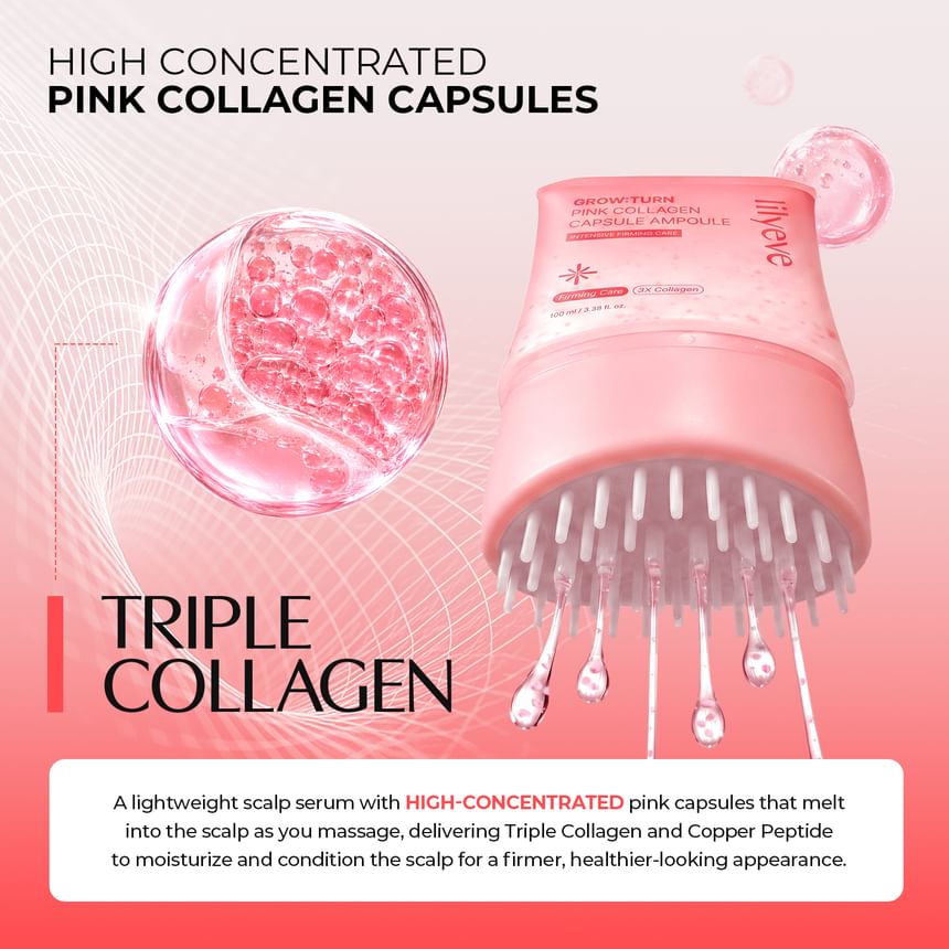 lilyeve - Grow:Turn Pink Collagen Capsule Ampoule [100ml]