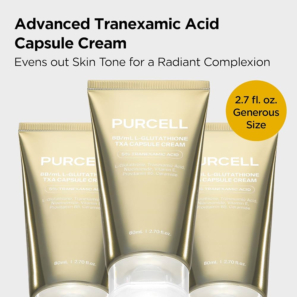 Purcell - 8B per mL L-Glutathione TXA Capsule Cream [80ml]