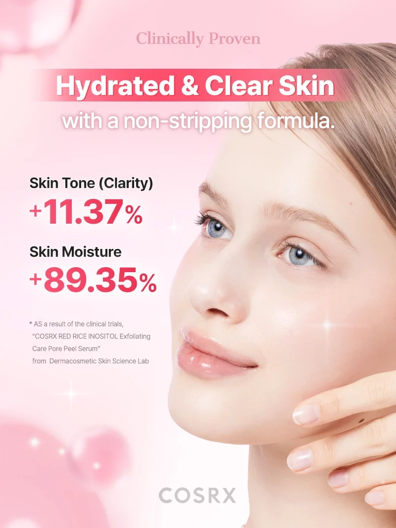 COSRX - Red Rice Inositol Exfoliating Care Pore Peel Serum (80ml)