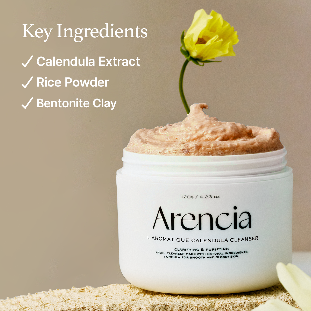 Arencia - L’aromatique Calendula Cleanser (120g)