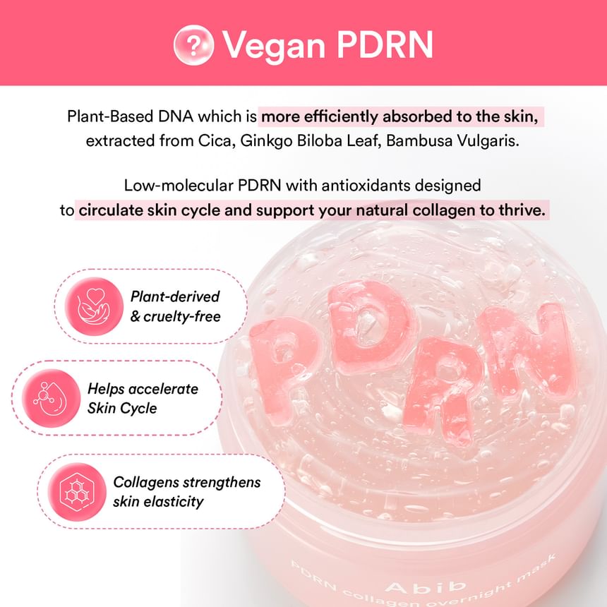 Abib - PDRN Collagen Overnight Mask Firming Jelly [80ml]