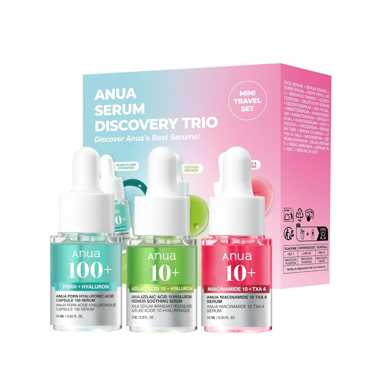 Anua - Serum Mini Trio Set [3 pcs]