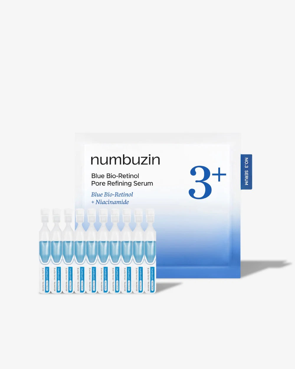 Numbuzin - No.3 Blue Bio-Retinol Pore Refining Serum [1.3ml*10ea]