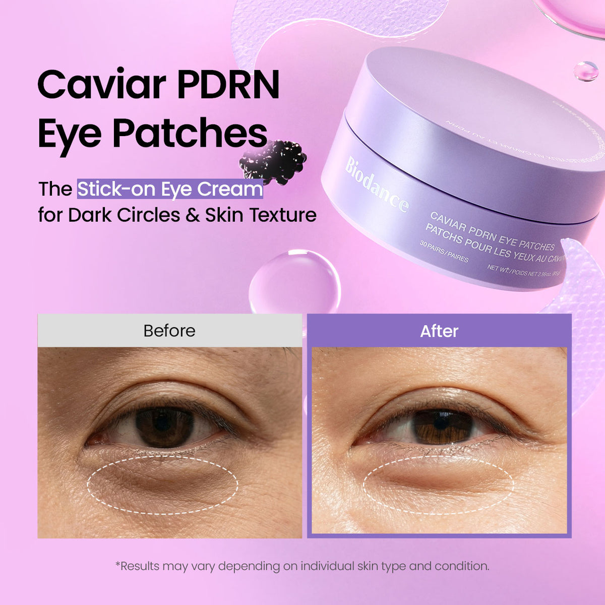 Biodance - Caviar PDRN Eye Patches [30 pairs]