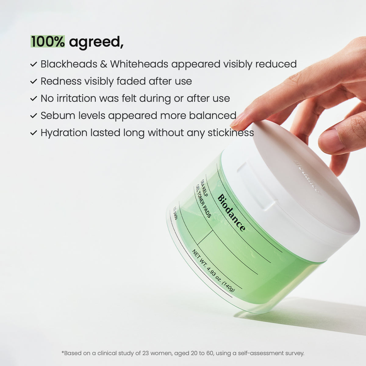 Biodance - Sea Kelp Gel Toner Pad [60ea]